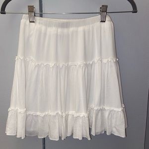 Princess Poly white mini skirt
